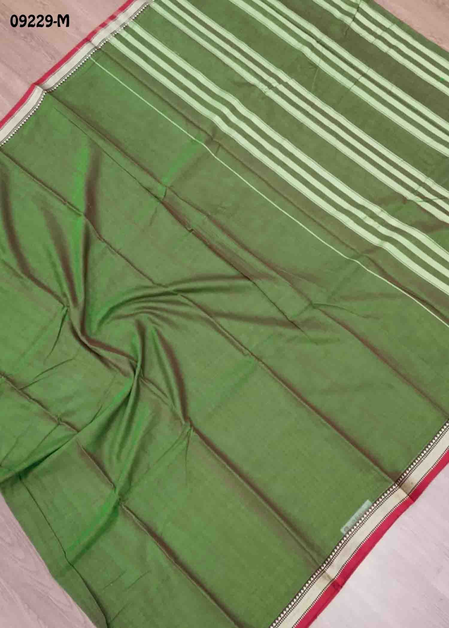 Vasunthara - 09229-M Green Color Traditional Narayanapet Saree CM1460233(LR4C)
