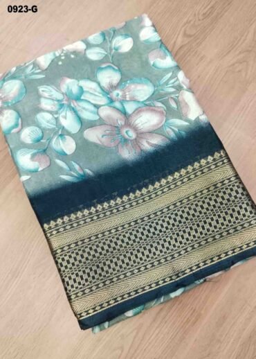 Ezhil -0923-G  Grey Color Trendy Dola Silk Saree CM1468312 (RR2E)