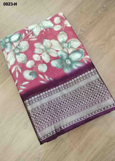 Ezhil -0923-H  Pink Color Trendy Dola Silk Saree CM1468312 (RR2E)