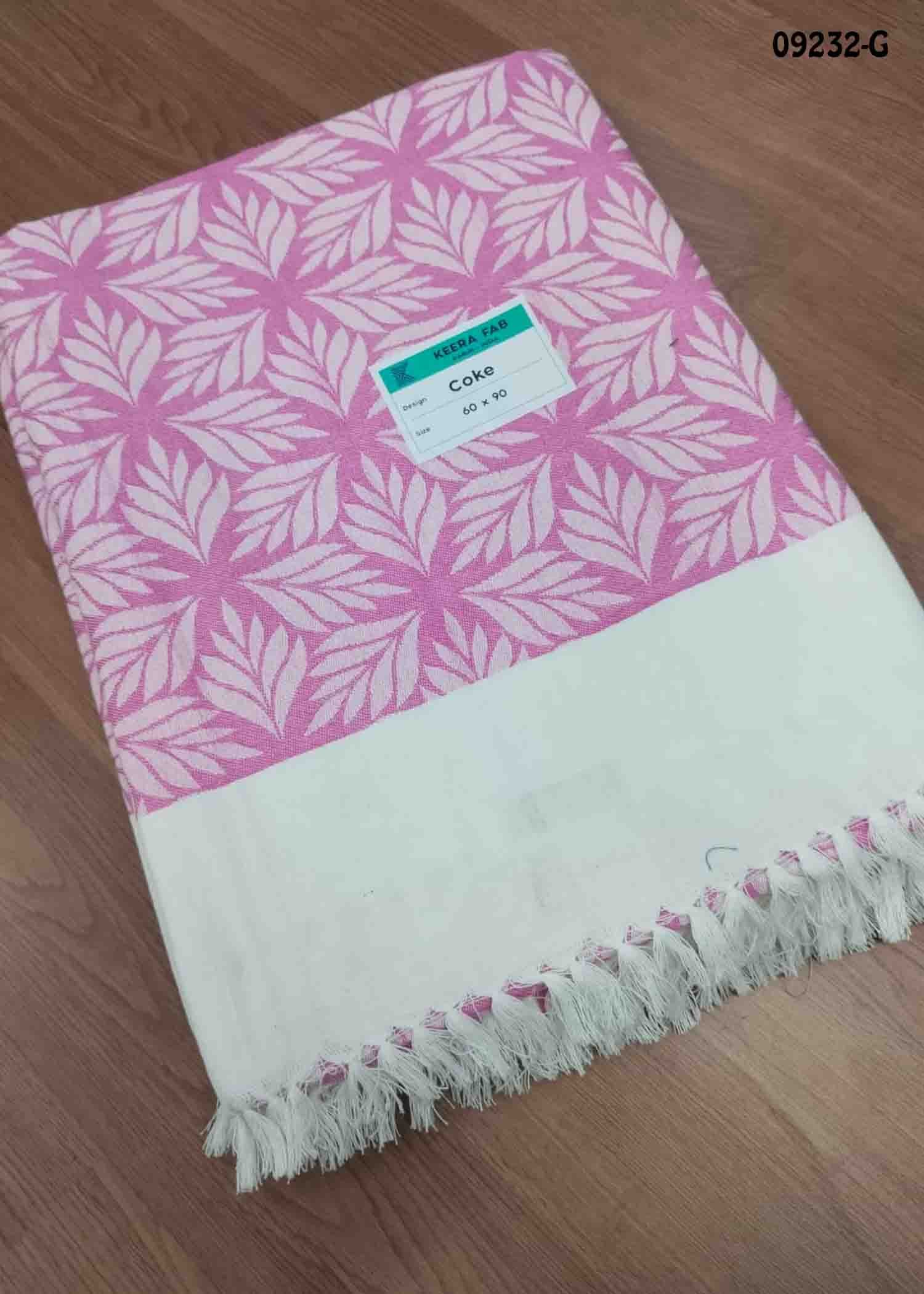 Dragan - 09232-G Pink Color Cotton Bed Sheet CM1447415 (LR6D) (Copy)