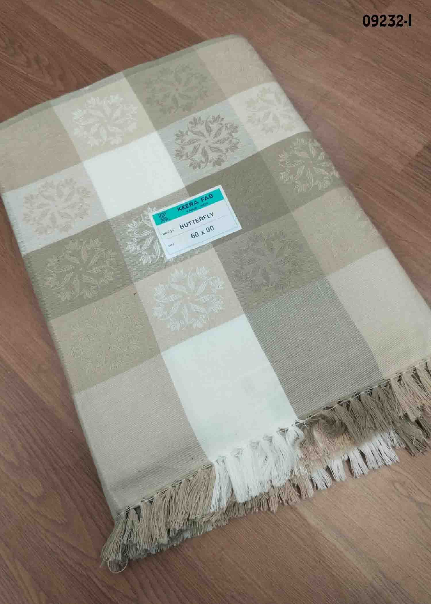 Dragan - 09232-I Tan Color Cotton Bed Sheet CM1447415 (LR6D)
