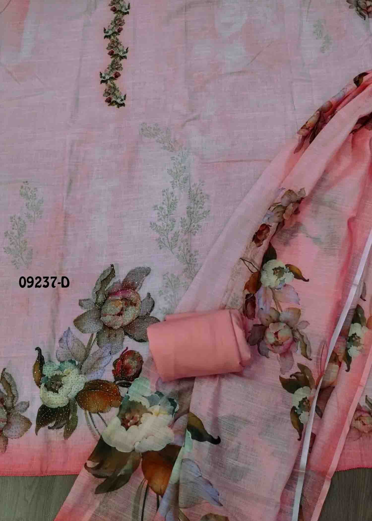 Amirtha - 09237-D Peach Color Excellent Rayon Salwar Material CM1463957 (RR6D)