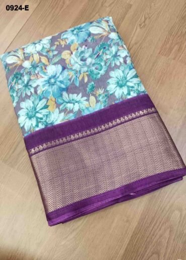Varnika -0925-E  ThistlePurple Color Trendy Dola Silk Saree CM1468312 (RR2E)