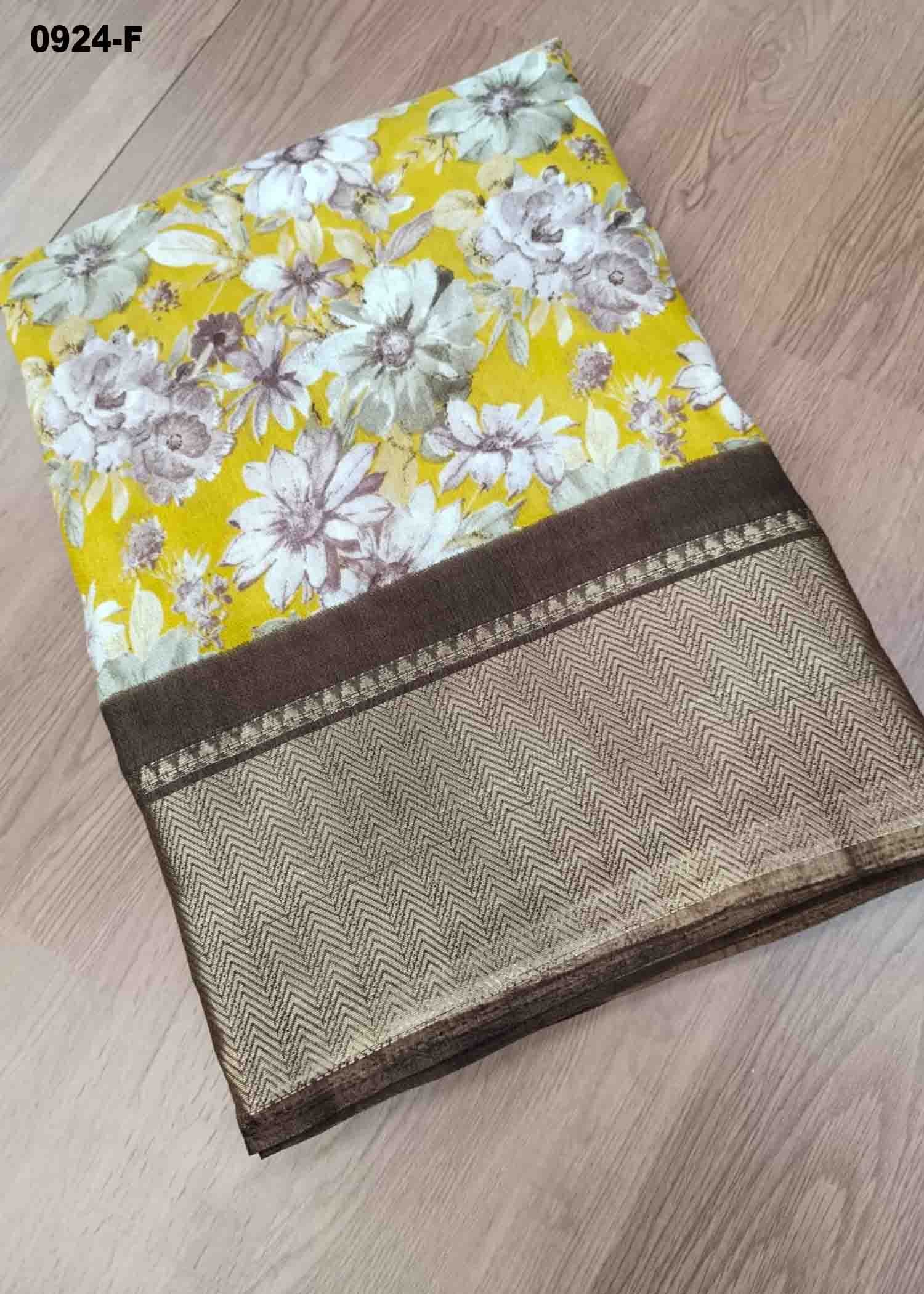 Varnika -0925-F Yellow Color Trendy Dola Silk Saree CM1468312 (RR2E)