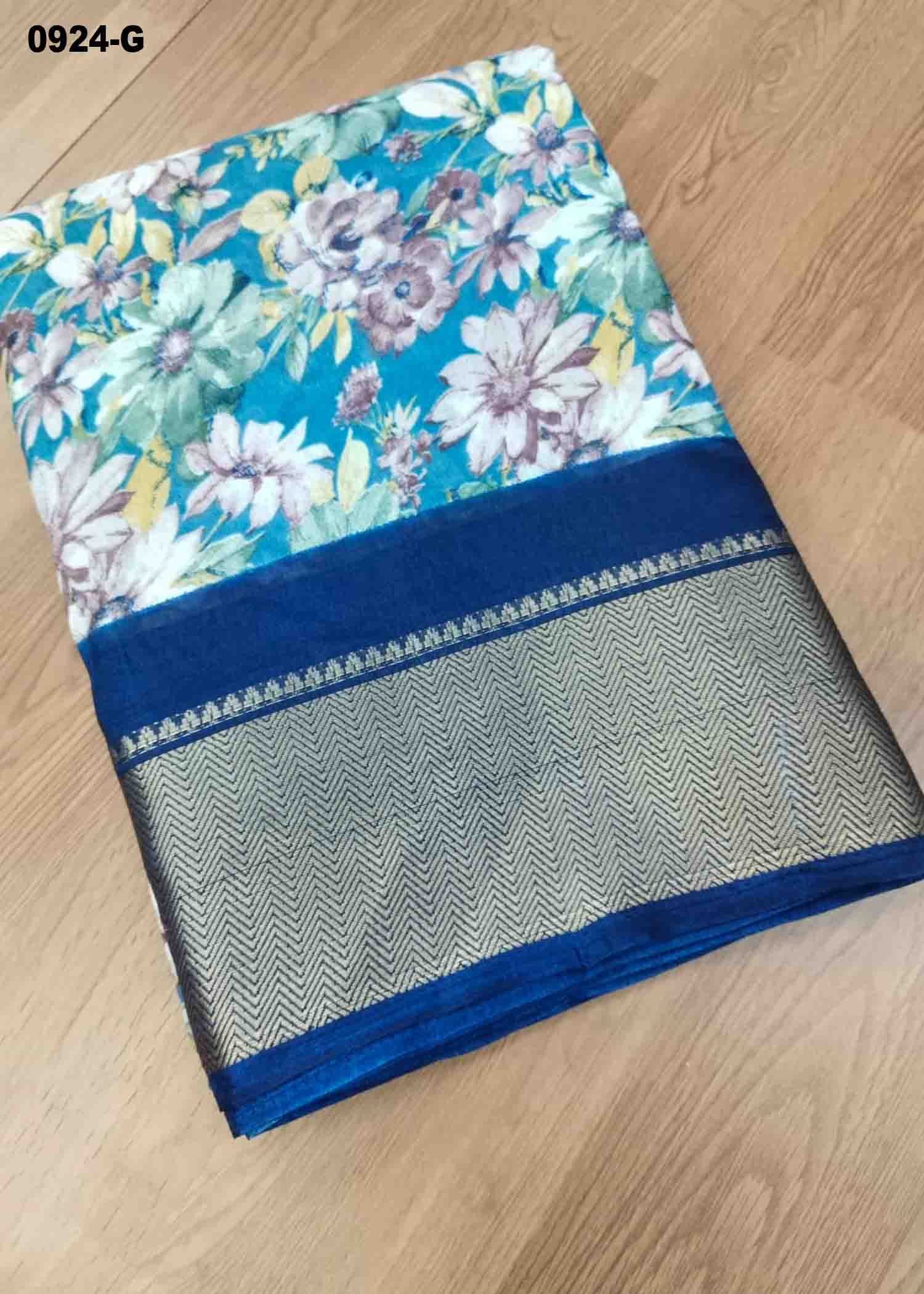 Varnika -0925-G Blue Color Trendy Dola Silk Saree CM1468312 (RR2E)