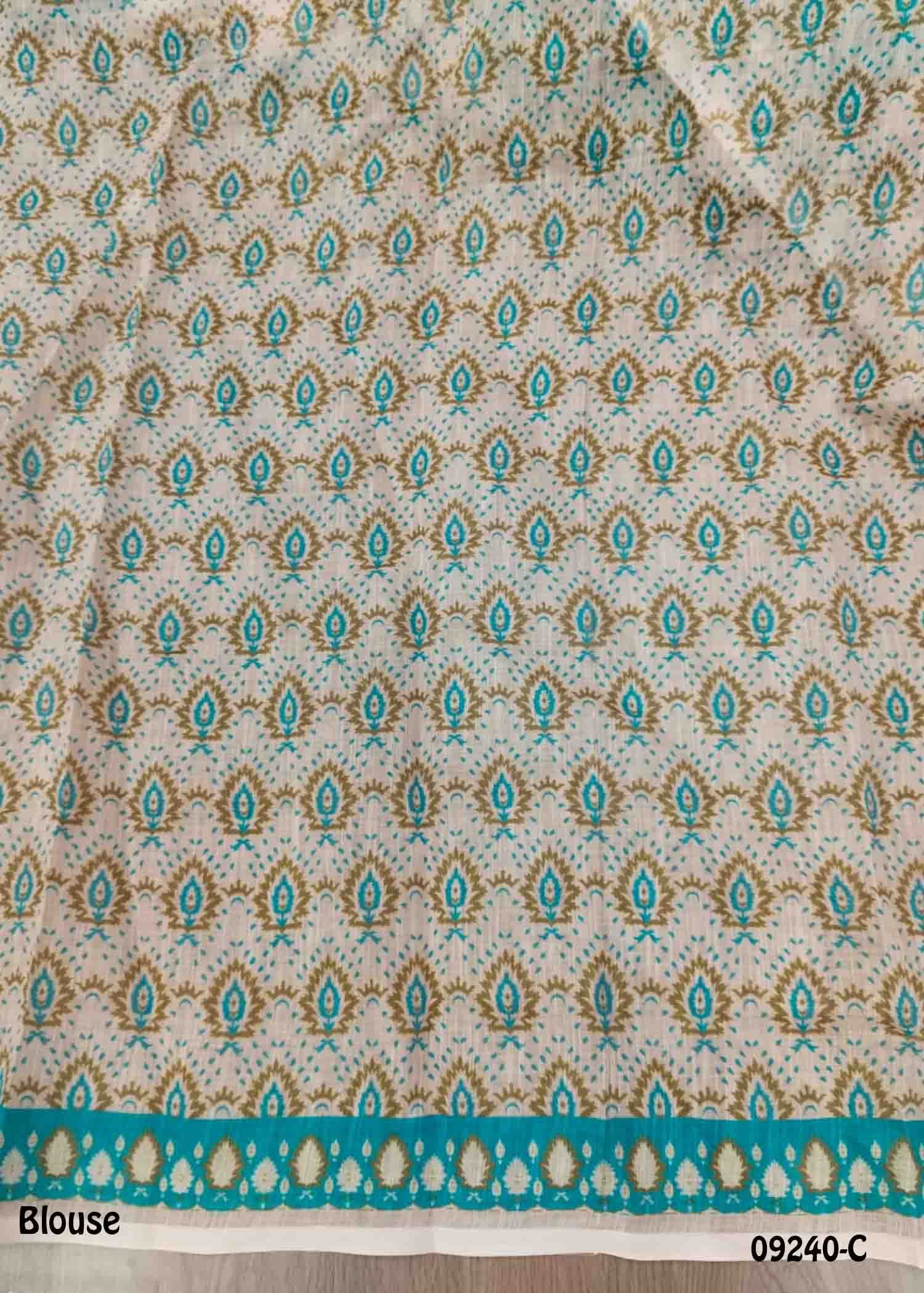 Danvika - 09240-C LightPeach Color Uniform Collection Linen Cotton Saree CM1449252