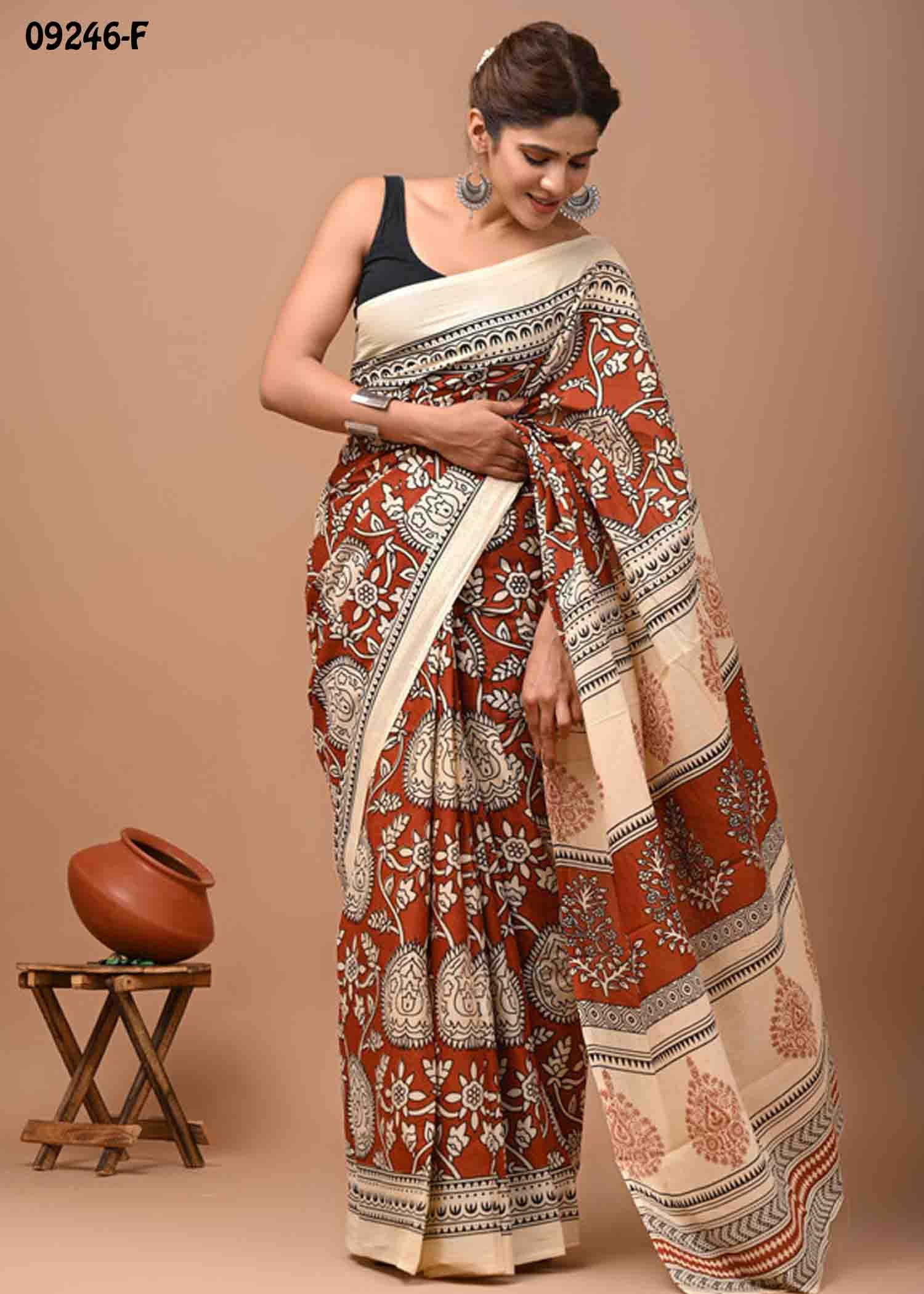Taaniya -09246-F Maroon Color Trendy Mulmul Cotton Saree CM1463628 (RR1C)