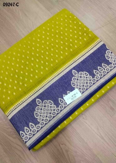 Sandhiya -09247-C  FernGreen Color Elagance Chanderi Silk Saree CM1462241 (RR1B)