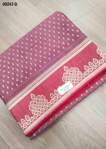 Sandhiya -09247-D  Rosewood Color Elagance Chanderi Silk Saree CM1462241 (RR1B)