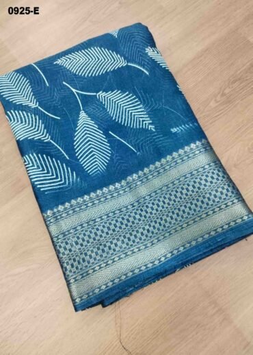 Vimala -0925-E  NavyBlue Color Trendy Dola Silk Saree CM1468312 (RR2E)