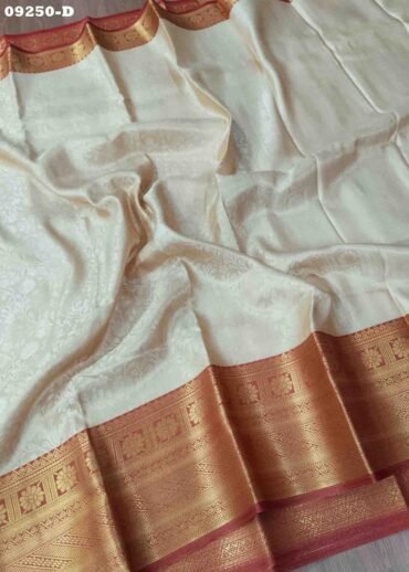Geetham -09250-D  Tan Color Elagance Chanderi Silk Saree CM1449827 (RR1B)