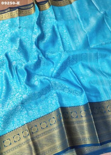 Geetham -09250-E  Blue Color Elagance Chanderi Silk Saree CM1449827 (RR1B)