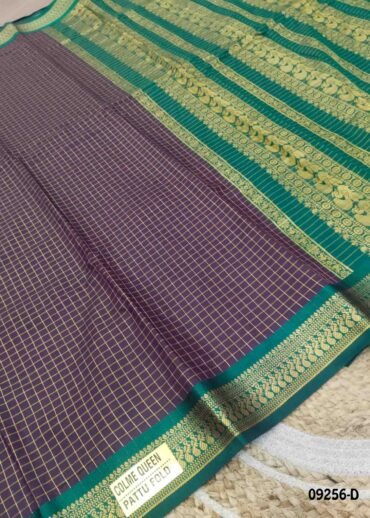 Tamarai -09256-D  DarkPurple Color Excellent Cora-Silk Saree CM1456276 (RR2D)