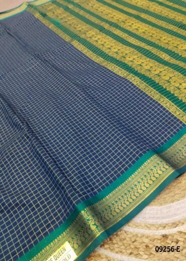 Tamarai -09256-E  NavyBlue Color Excellent Cora-Silk Saree CM1456276 (RR2D)