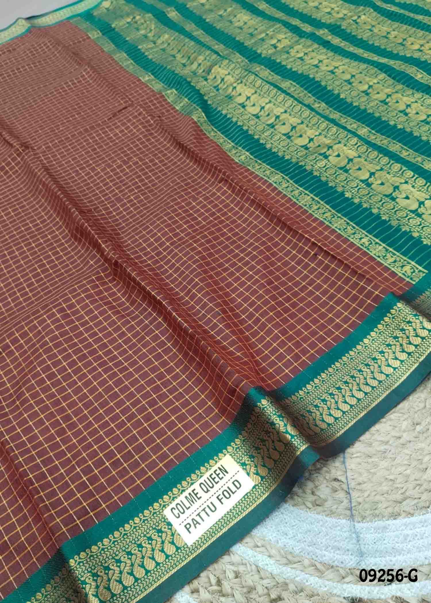 Tamarai -09256-G Maroon Color Excellent Cora-Silk Saree CM1456276 (RR2D)
