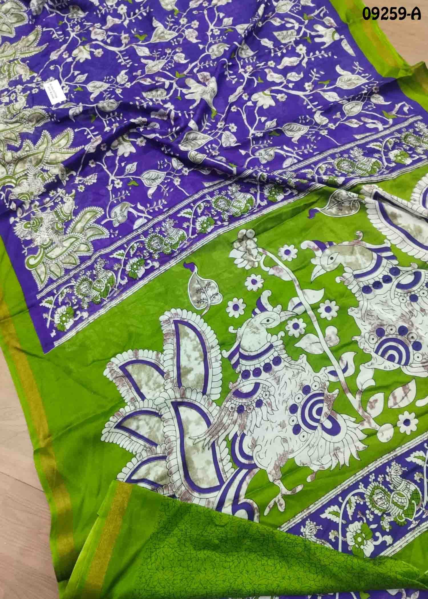 Ramya -09259-A Violet Color Trendy Dola Silk Saree CM1448210 (RR3C)