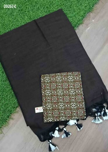 Thiyasri -09262-E  Brown Color Trendy Handloom Cotton Saree CM1430152 (RR3C)