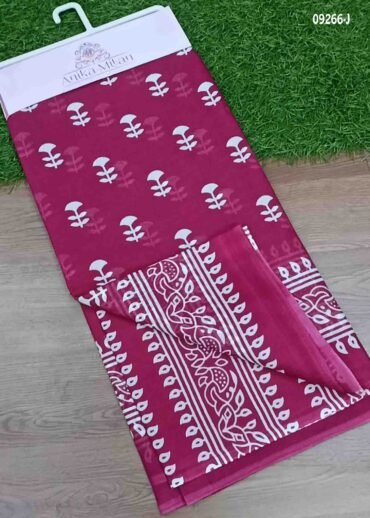 Saindavi -09266-J  Pink Color Mul Mul Cotton Saree CM1459201 (RR3D)