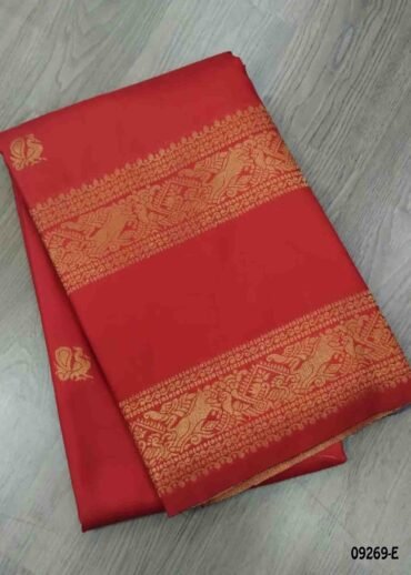 Diya -09269-E  Red Color Traditional Banaras Saree CM1481787 (RR4D)