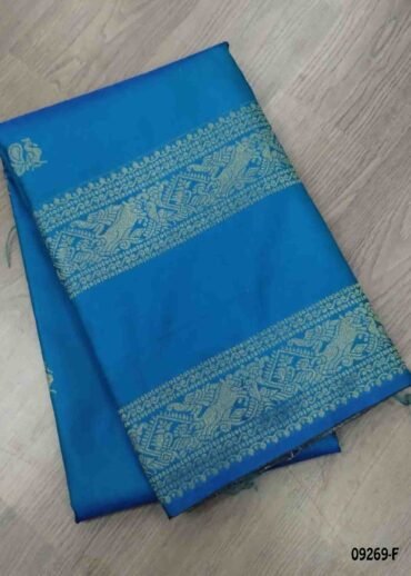 Diya -09269-F  SkyBlue Color Traditional Banaras Saree CM1481787 (RR4D)