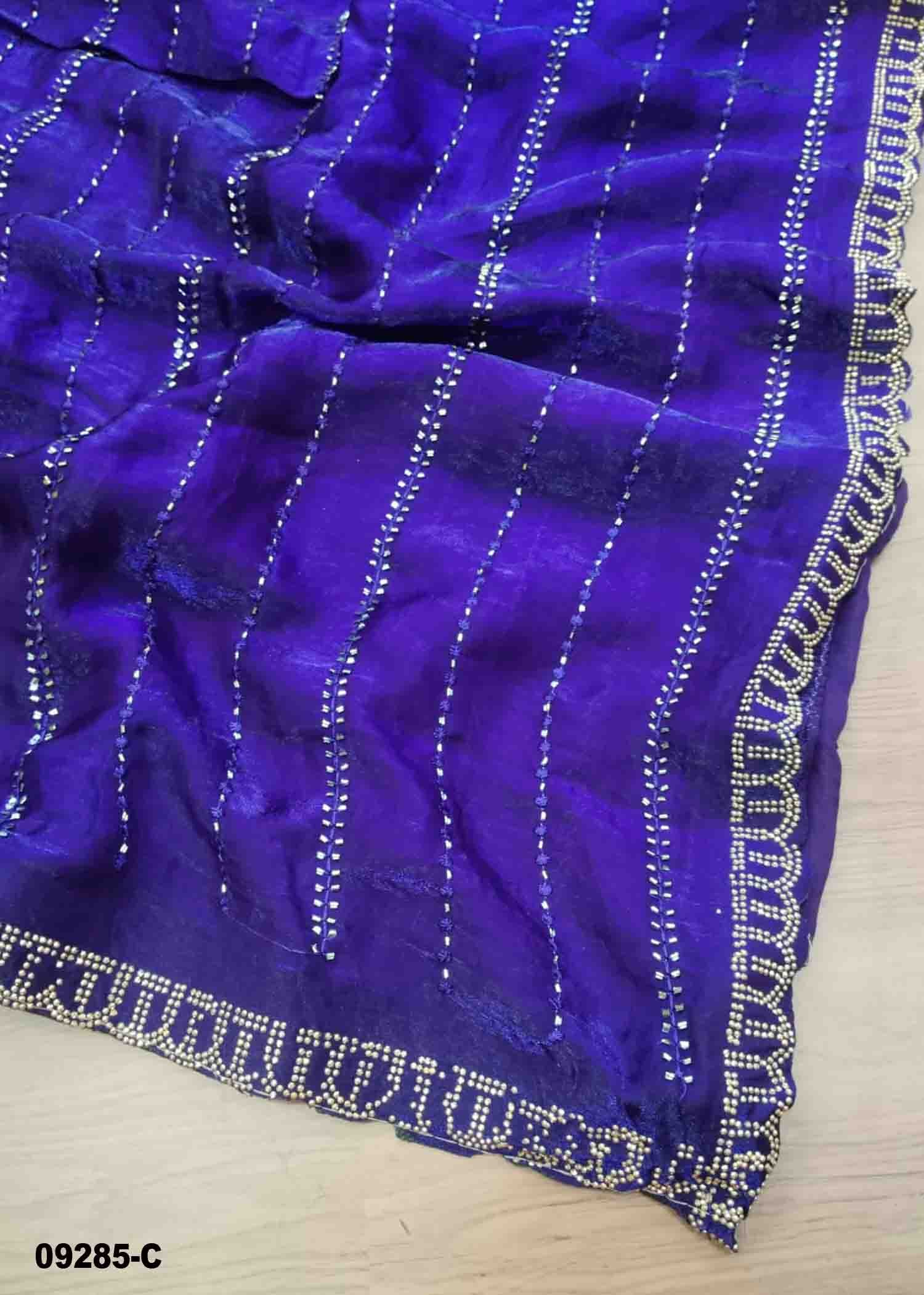 Rashmandhana -09285-C Violet Color Elagant Space Silk Saree CM1475824 (RR3E)