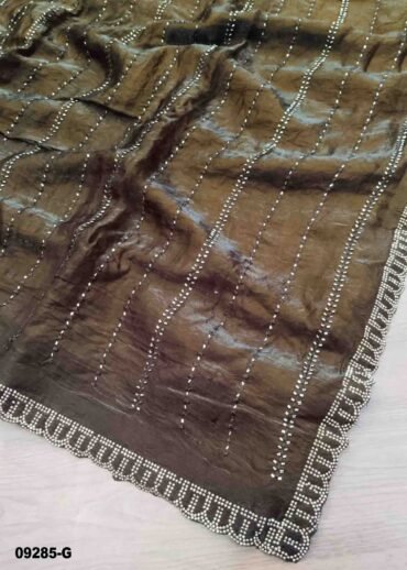 Rashmandhana -09285-G  Brown Color Elagant Space Silk Saree CM1475824 (RR3E)