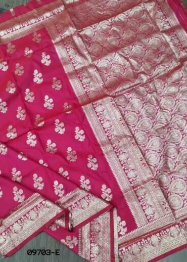 Kanika -09703-E  Pink Color Traditional Banaras Saree CM1456348 (RR4D)
