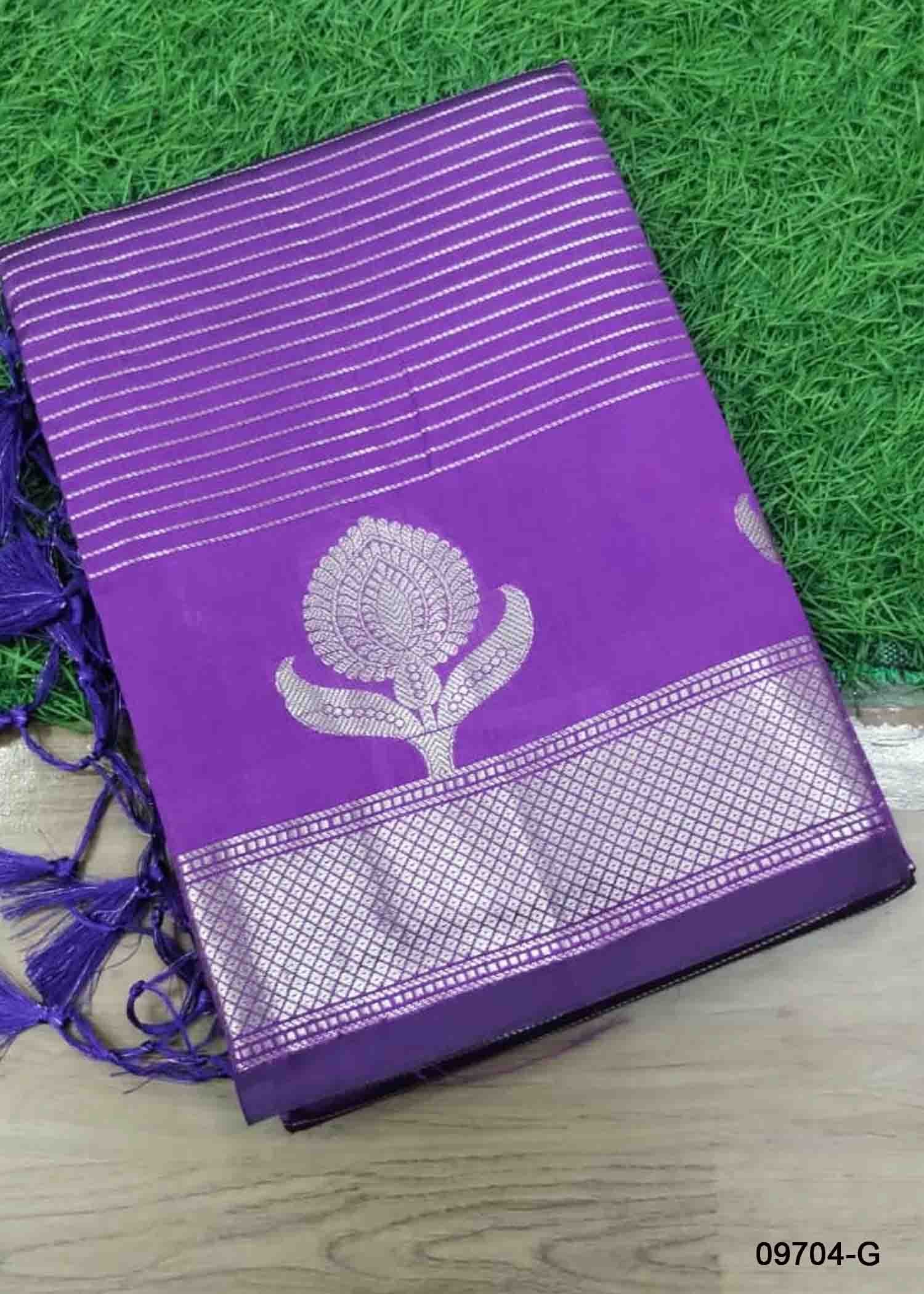 Haritha -09704-G Magenta Color Traditional Banaras Saree CM1459732 (RR4D)