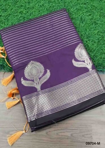 Haritha -09704-M  Purple Color Traditional Banaras Saree CM1459732 (RR4D)