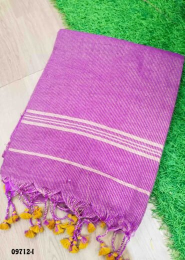 Aarthi -09712-I  Magenta Color Trendy  Handloom Cotton Saree CM1457563  (LR3C)