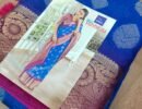 Siddharth kalpatu  Silk -1014  Inkblue  Color Trendy  Raw Silk Saree CM1454705 (LR1C)