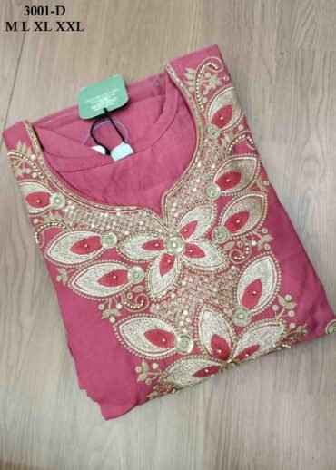 Monika - 3001-D   TaffyPink Color Trendy Rayon Readymade Salwar CM1472818 (RR6C)