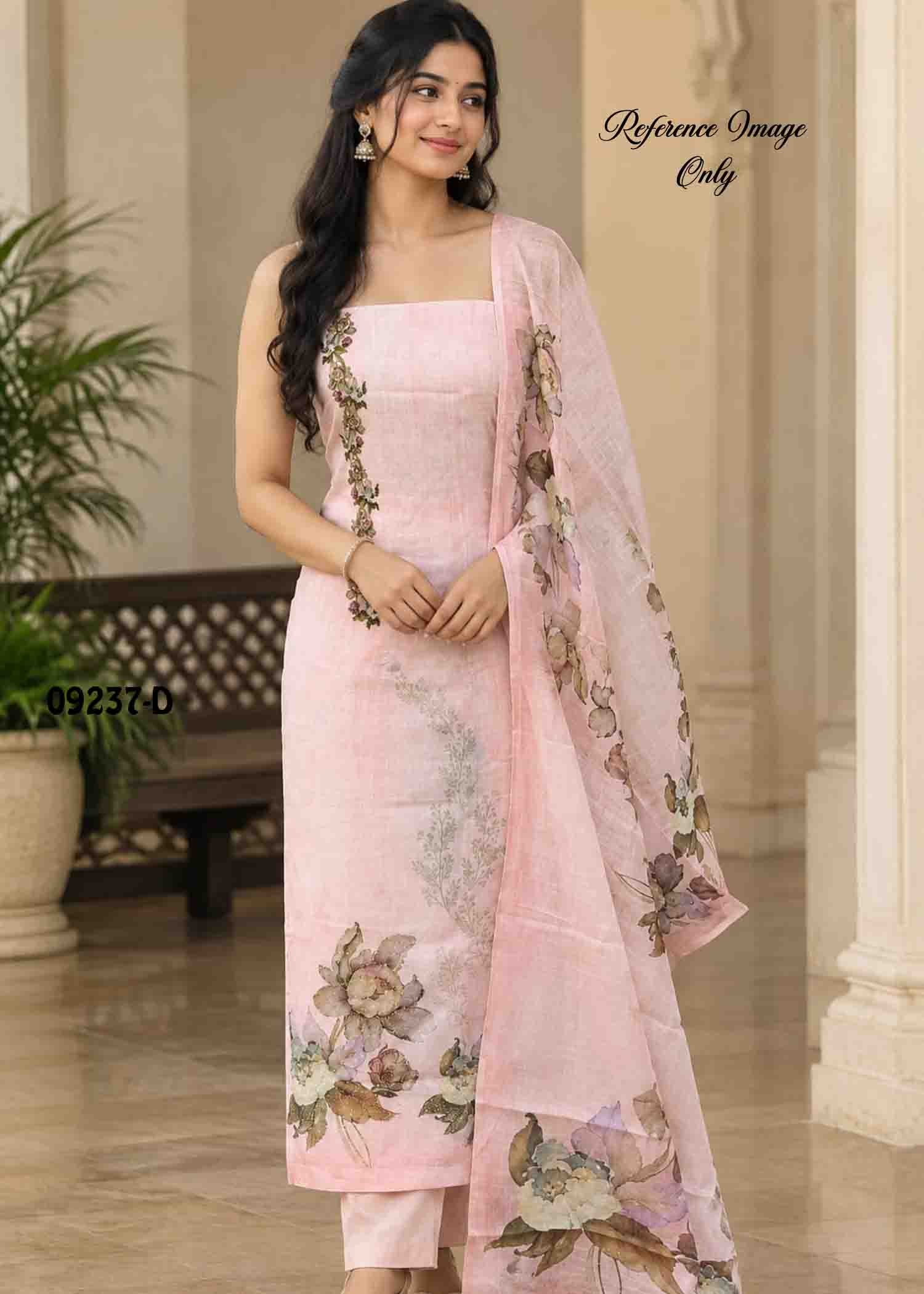 Amirtha - 09237-D Peach Color Excellent Rayon Salwar Material CM1463957 (RR6D)