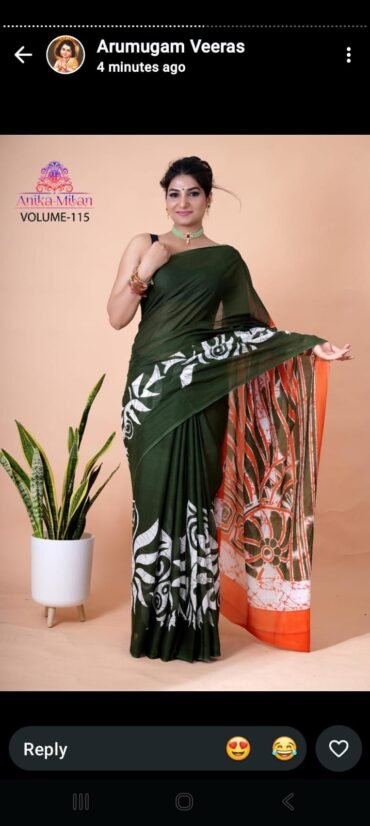 Henger 655-A Pink, Purple, Green & Maroon Color Mul Mul Cotton CM1459201