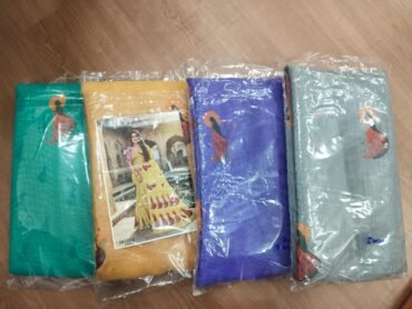 Vedha - 09310-A Multi Colors Fancy Cotton Saree CM1449302