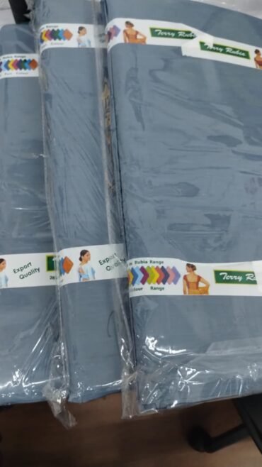 Terry Rubia - 1500-A Grey Color Linning Material CM1464430*60 Mtr