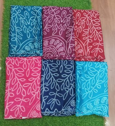 Malai 09265-A Multi Colours Crape Saree CM1465579*6