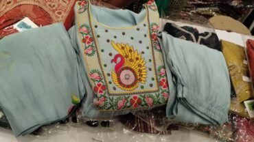 Dhana 091165-A Sky Blue Color Readymade Salwar CM1462006