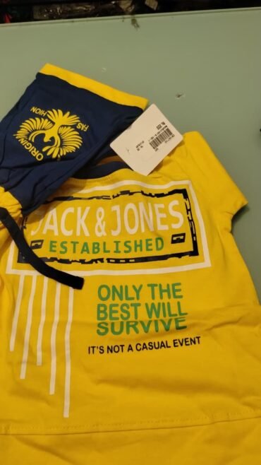 Jack 09220-B Yellow Color Baby Suit CM1467149