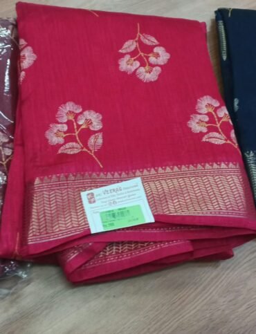 Narmada -09251-H  Pink Color Trendy Synthetic Cotton Saree CM1476616