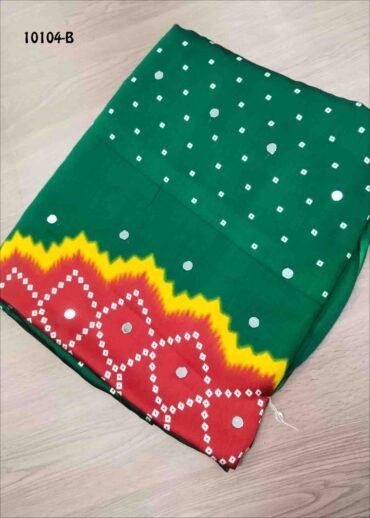 Aarthi -10104-B  Bottle Green Color Traditional Wear Satin Saree CM1490150 (LR6B)