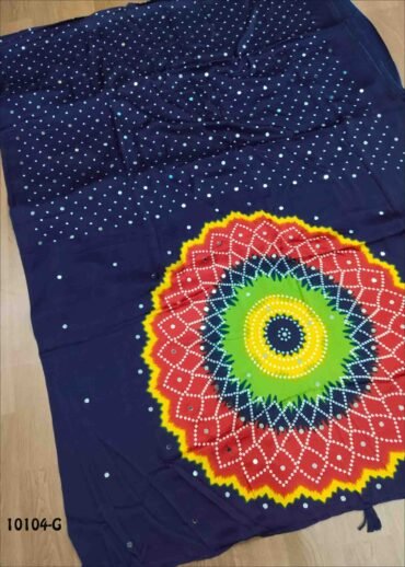 Aarthi -10104-G  Navy Blue Color Traditional Wear Satin Saree CM1490150 (LR6B)