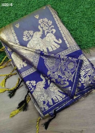 Srilakshmi -10201-B  Lavender Color Traditional Banaras Saree CM1471019 (LR1B)