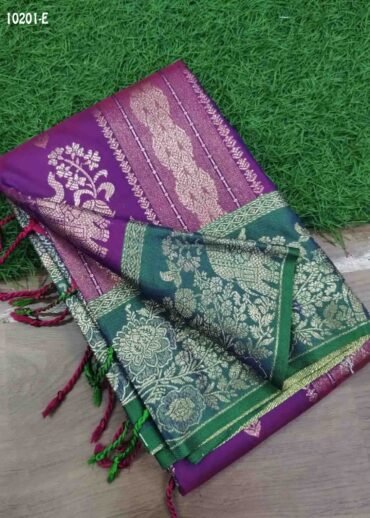 Srilakshmi -10201-E  Purple Color Traditional Banaras Saree CM1471019 (LR1B)