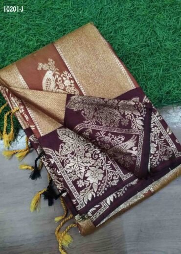 Srilakshmi -10201-J  DesireRed Color Traditional Banaras Saree CM1471019 (LR1B)