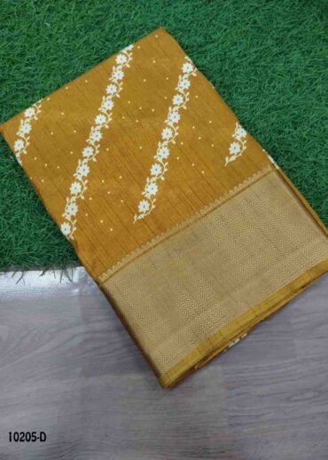 Yazhini -10205-D  Mustard Color Trendy Dola Silk Saree CM1476583 (LR2B)