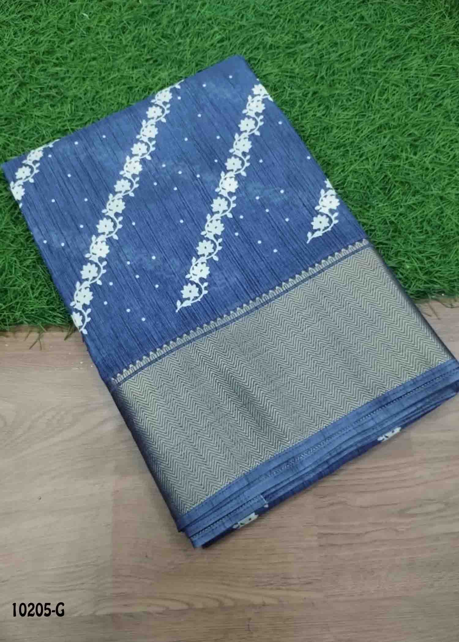 Yazhini -10205-G Grey Color Trendy Dola Silk Saree CM1476583 (LR1D)