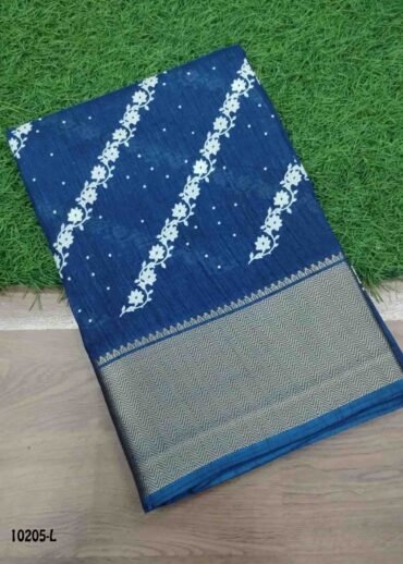 Yazhini -10205-L  NavyBlue Color Trendy Dola Silk Saree CM1476583 (LR1D)