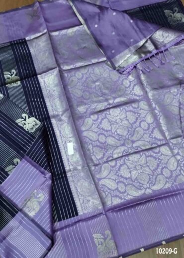 Aruvi -10209- G Navyblue Color Trendy Banaras  Saree CM1464445 (LR1D)