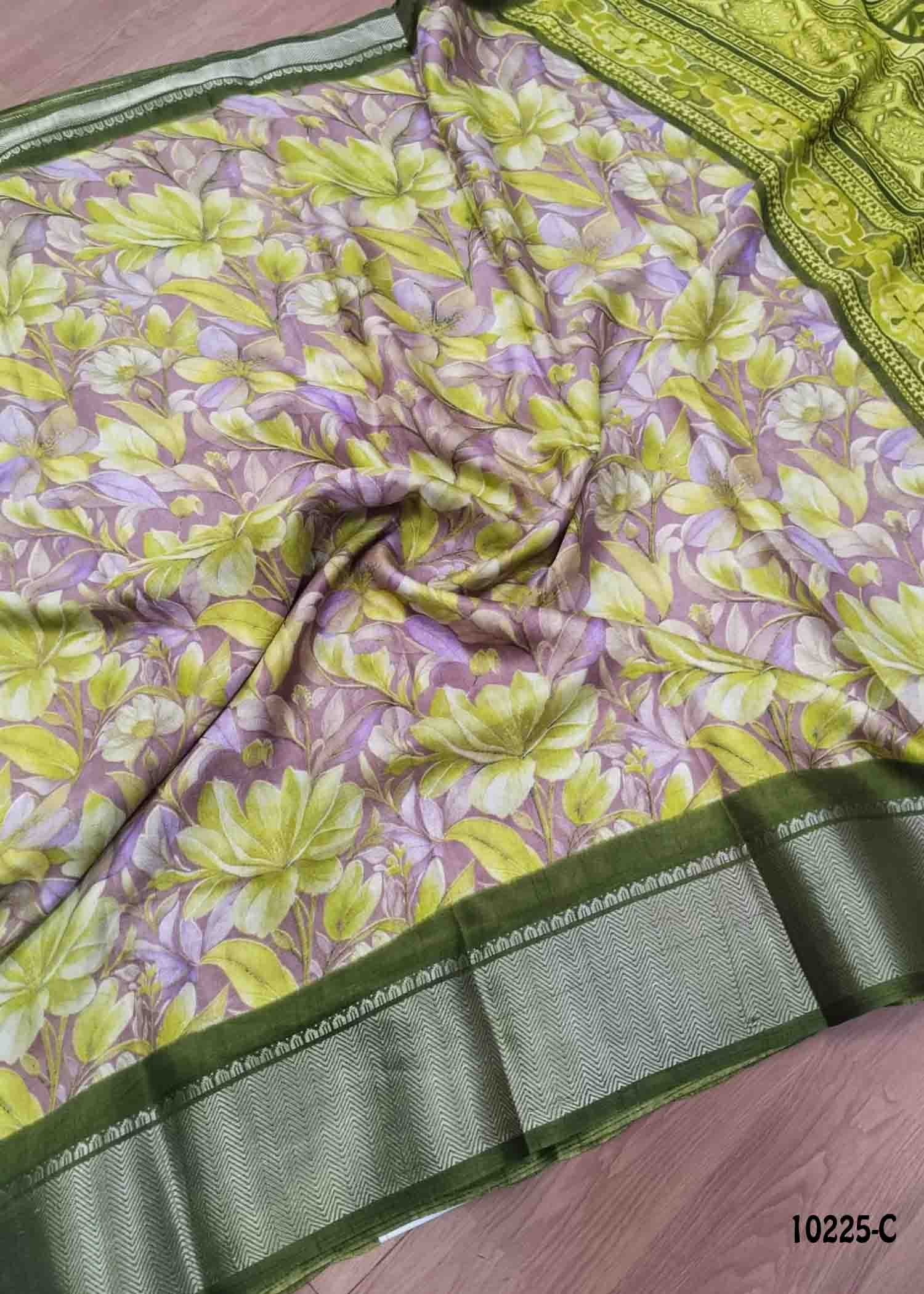 Abirami -10225-C DustyPink Color Trendy Dola Silk Saree CM1468312 (LR3B)